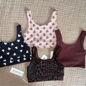 PLAYX rylee + cru sports bras